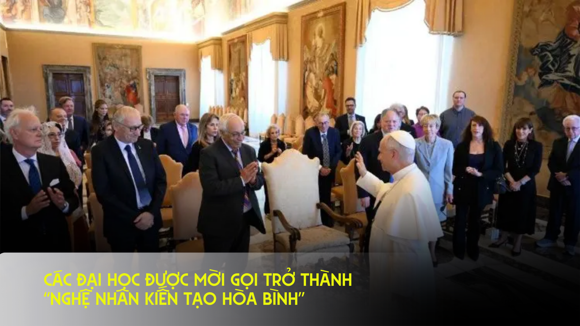 Các đại học được mời gọi trở thành “nghệ nhân kiến tạo hòa bình”